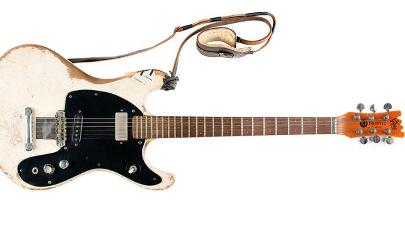 Die 1965 Mosrite Ventures II E-Gitarre von Johnny Ramone.