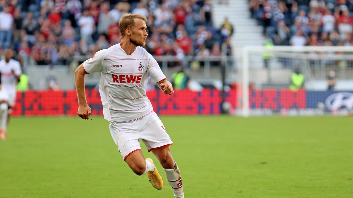 Sebastian Andersson beim Spiel gegen Eintracht Frankfurt: Es geht bergauf.