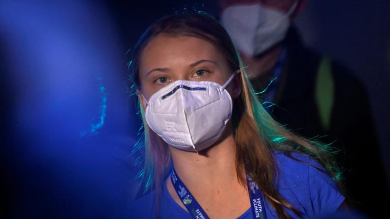 Greta Thunberg, Klimaaktivistin: Sie forderte einen Übergang zu einer umweltfreundlicheren Wirtschaft.