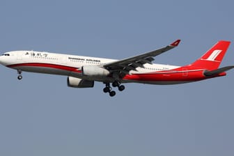 Flugzeug aus Shanghai: Hinter der Freilassung der Geschwister wird ein Deal mit den USA vermutet (Symbolbild).