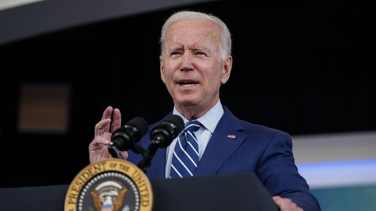Präsidentschaft in Gefahr: Joe Biden muss den Shutdown abwenden.