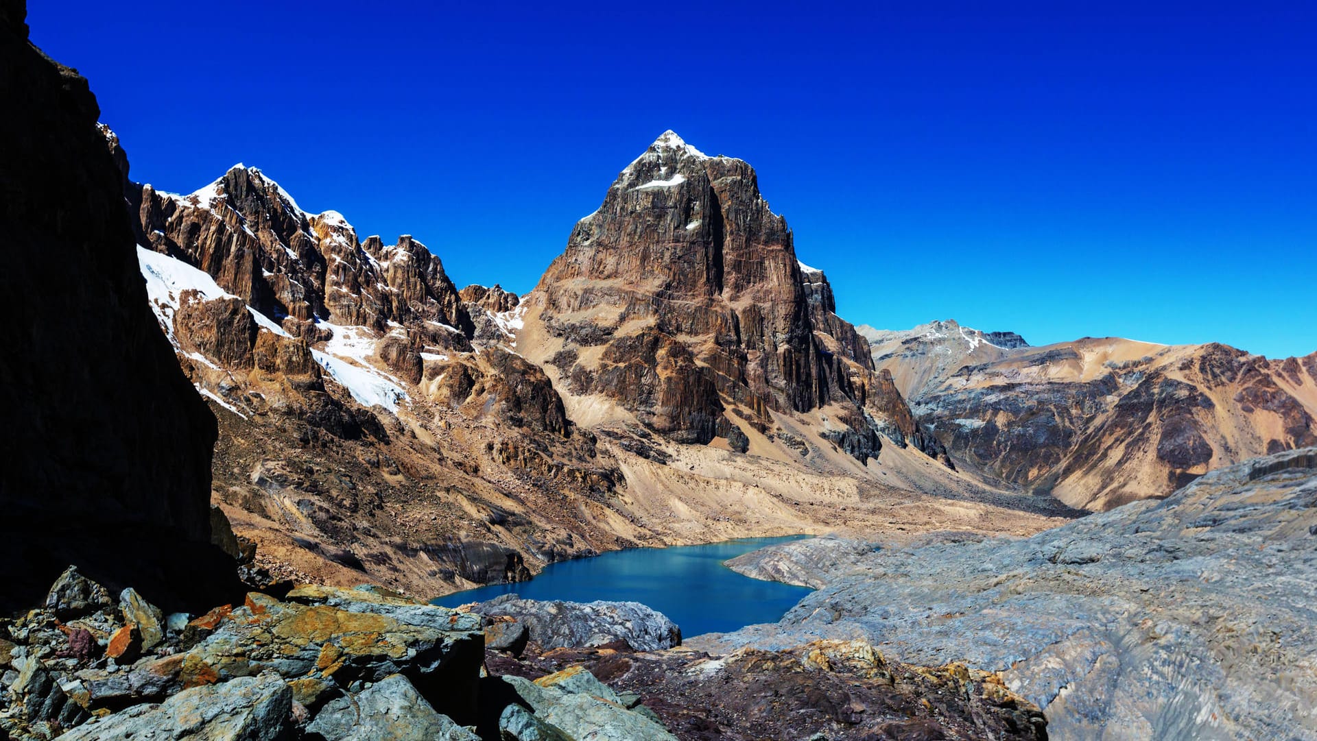 Die Anden in Peru: In der Gebirgswelt lebt eine bisher unbekannte Echse.