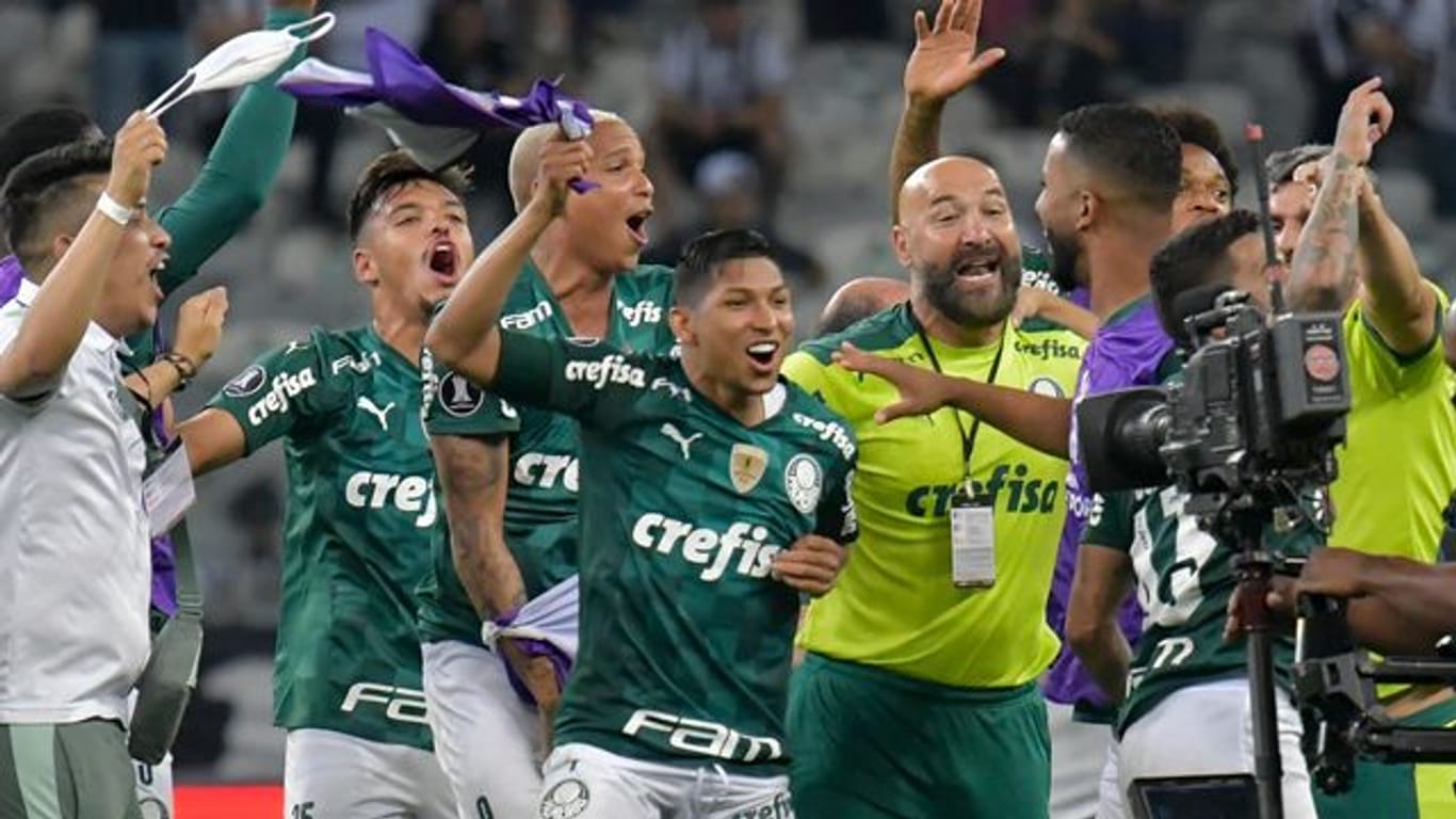 Palmeiras São Paulo hat erneut das Finale der Copa Libertadores erreicht.