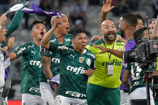 Palmeiras São Paulo hat erneut das Finale der Copa Libertadores erreicht.