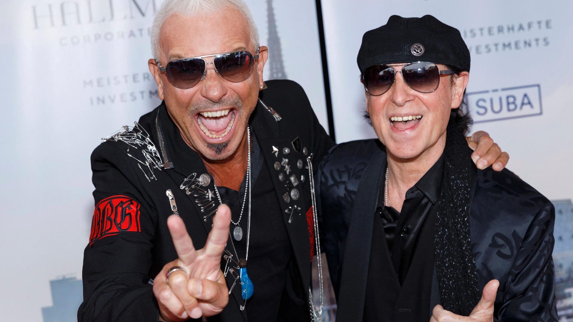 Rudolf Schenker und Klaus Meine von den Scorpions (Archivbild): Nach einer Band-Pause geht es mit einem neuen Album auf Welttournee.