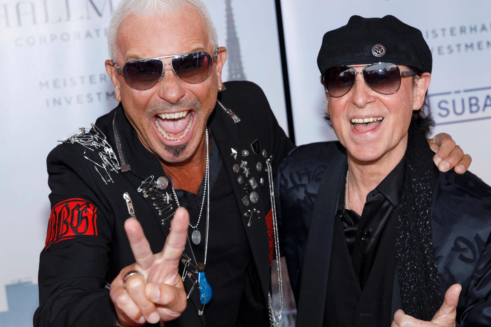 Rudolf Schenker und Klaus Meine von den Scorpions (Archivbild): Nach einer Band-Pause geht es mit einem neuen Album auf Welttournee.