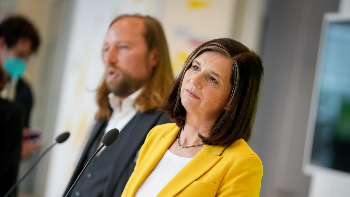Anton Hofreiter und Katrin Göring-Eckardt: Die Grünen verhandeln derzeit mit der FDP.
