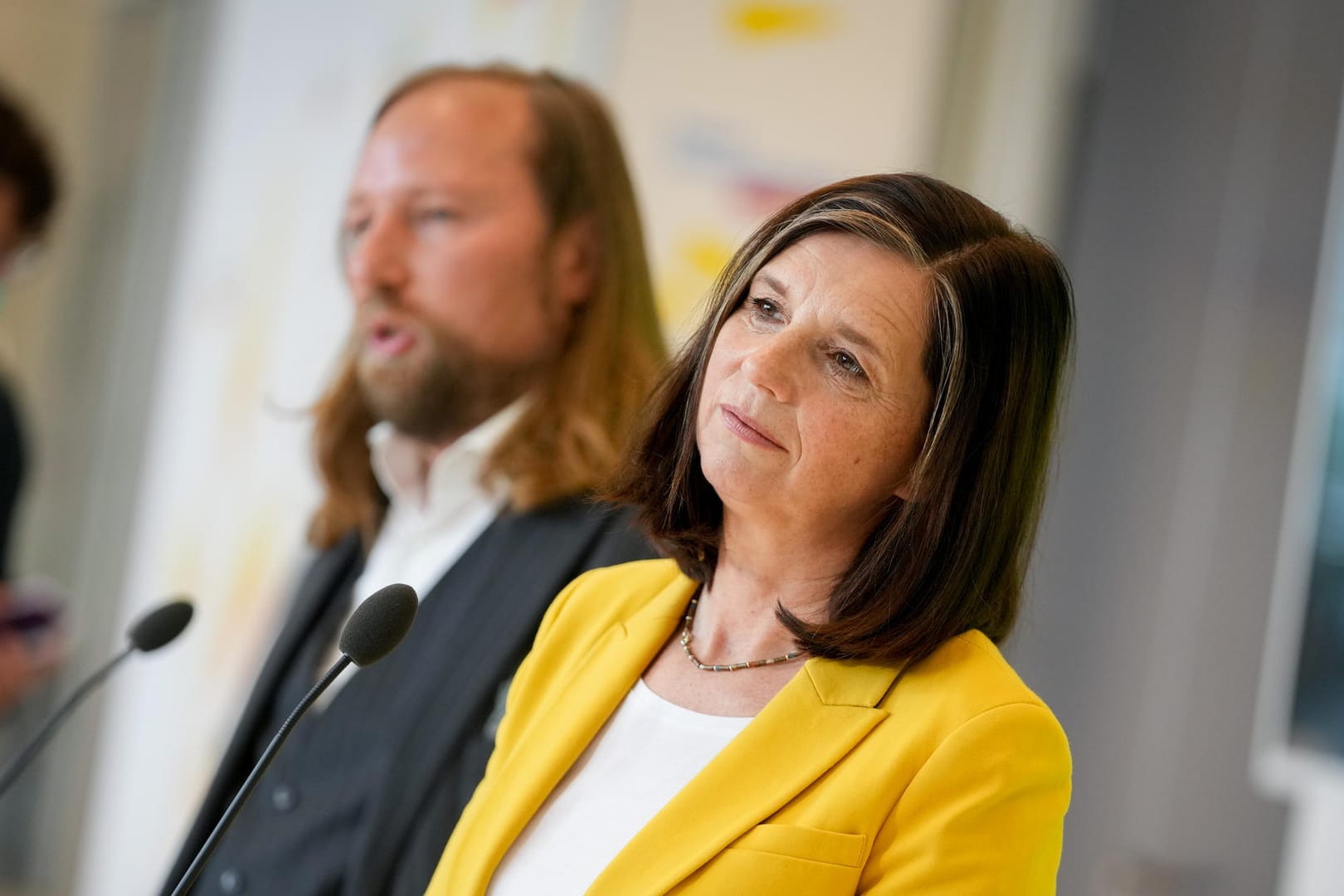 Anton Hofreiter und Katrin Göring-Eckardt: Die Grünen verhandeln derzeit mit der FDP.