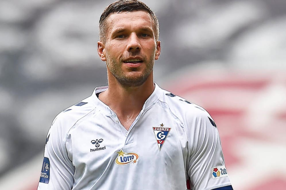 Lukas Podolski: Der Fußballer spielt aktuell für den polnischen Verein Górnik Zabrze.