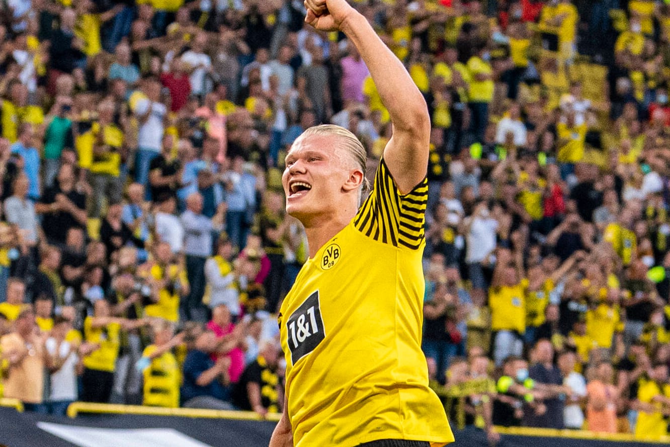 Erling Haaland und seine BVB-Teamkollegen dürfen sich schon im Spiel gegen Augsburg am Samstag auf ein volleres Stadion freuen.