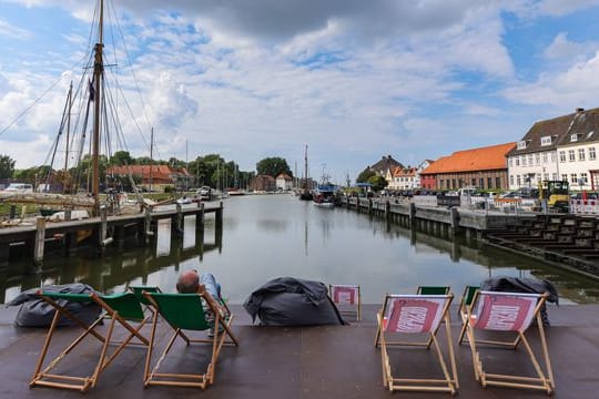 Hafen von Glückstadt