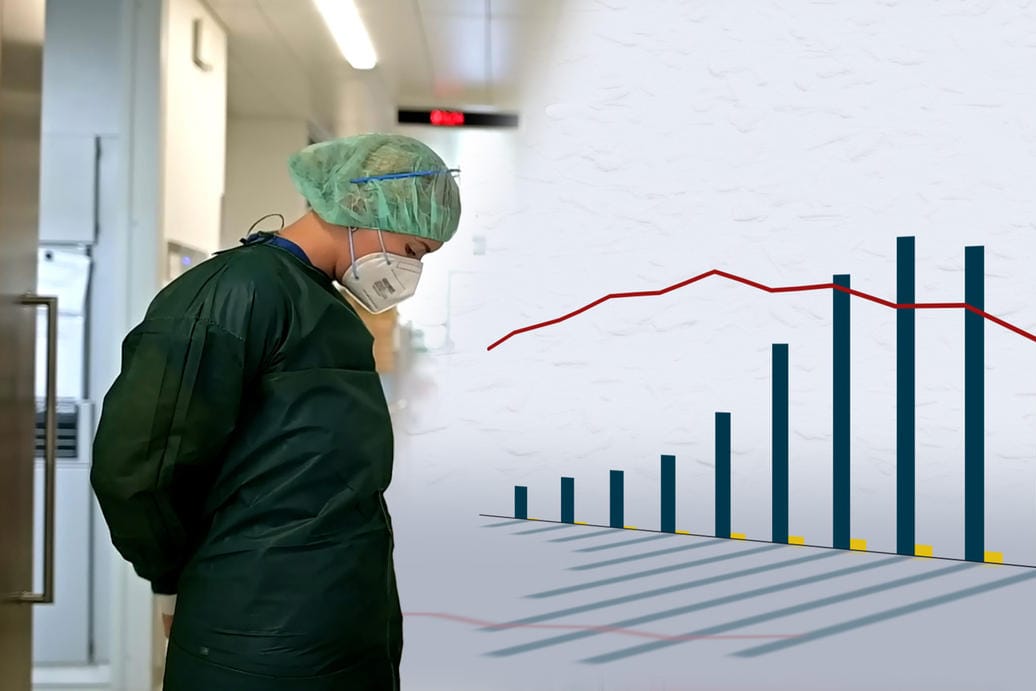 So alt sind jetzt die Covid-19-Patienten in Krankenhäusern