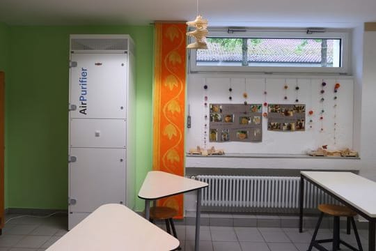 Luftfilter in Schulen