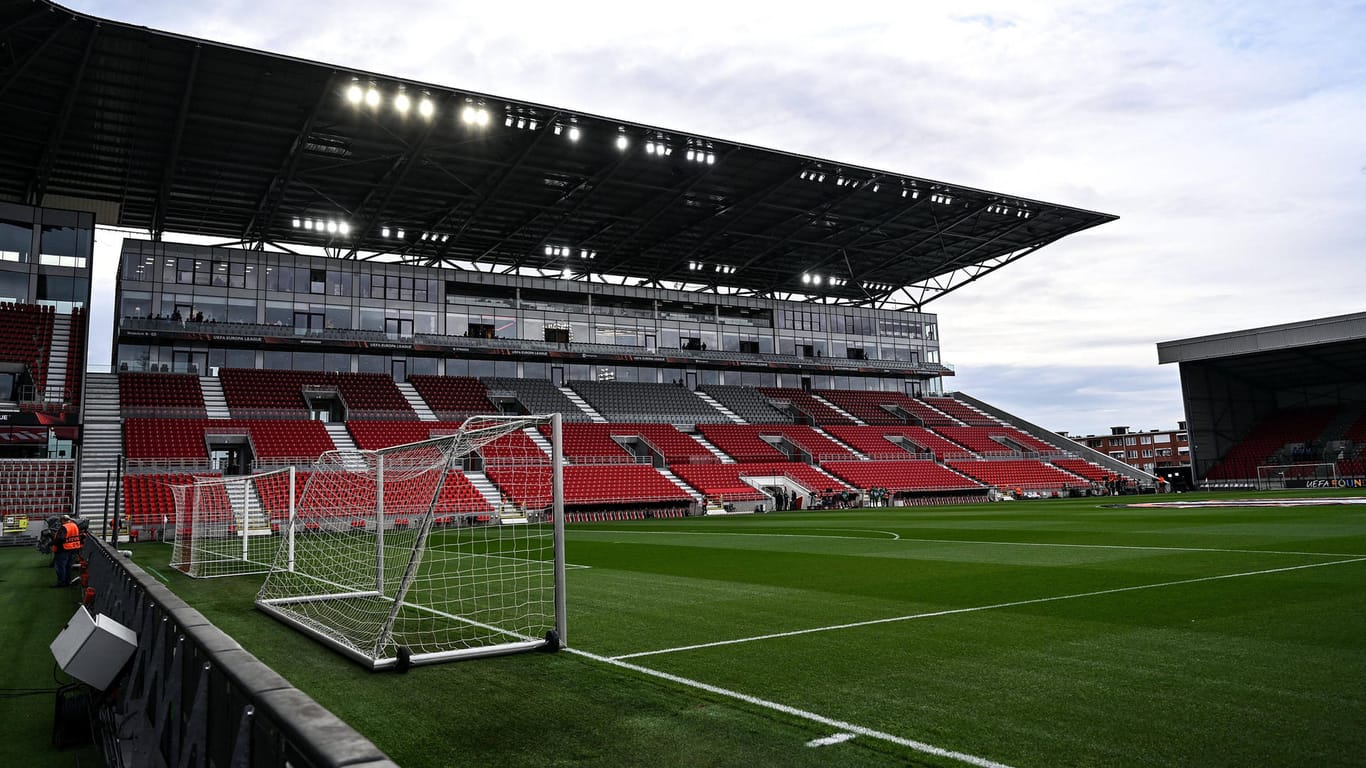 Das Stadion in Antwerpen: Hier findet am Donnerstag das Europa-League-Spiel von Eintracht Frankfurt statt.