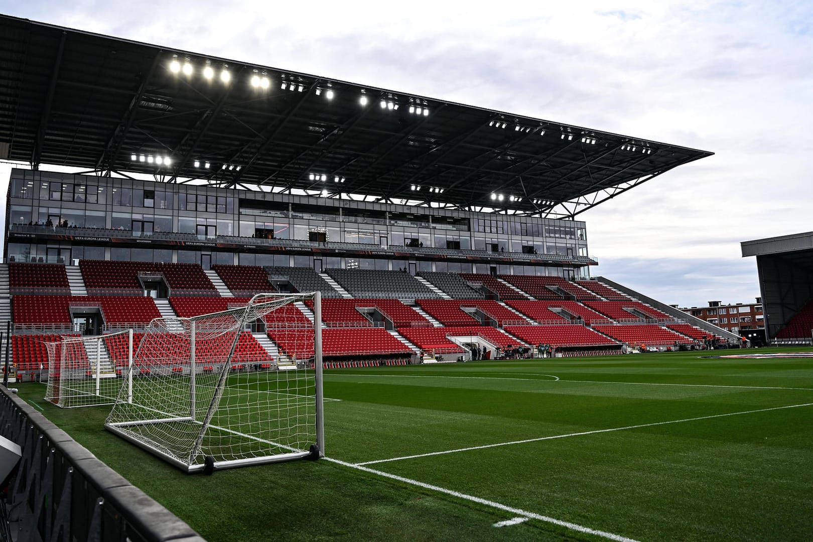 Das Stadion in Antwerpen: Hier findet am Donnerstag das Europa-League-Spiel von Eintracht Frankfurt statt.