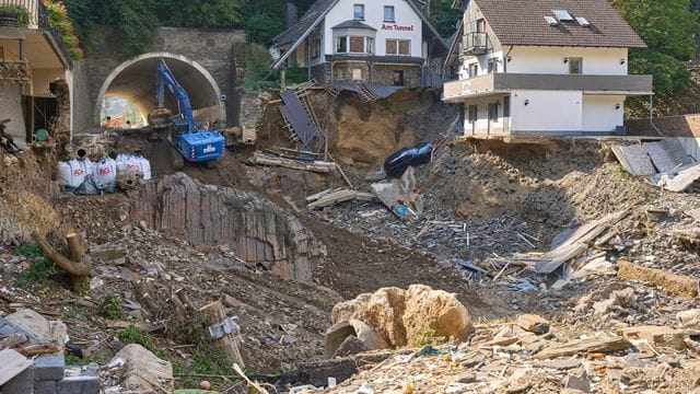 Nach dem Unwetter in Rheinland-Pfalz