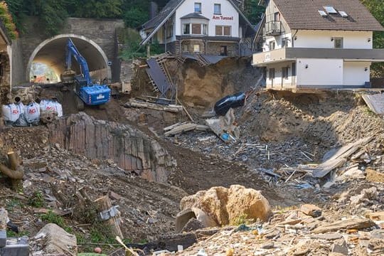 Nach dem Unwetter in Rheinland-Pfalz