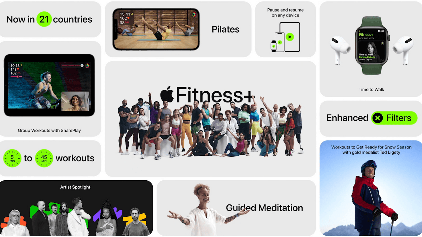 Apple Fitness+ kommt nach Deutschland.