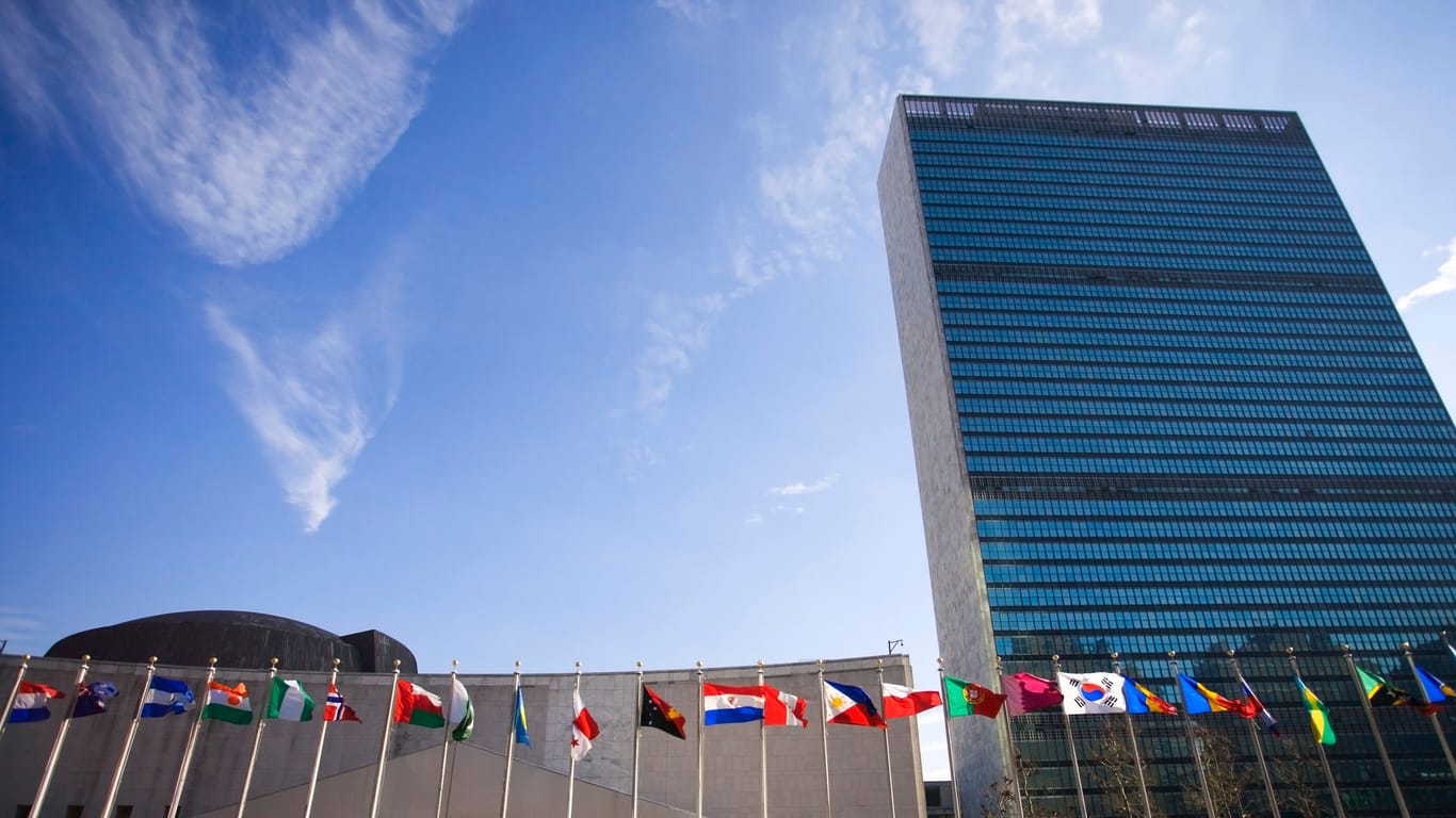 Das Gebäude der UN: Die Vereinten Nationen wurden von Hackern attackiert.