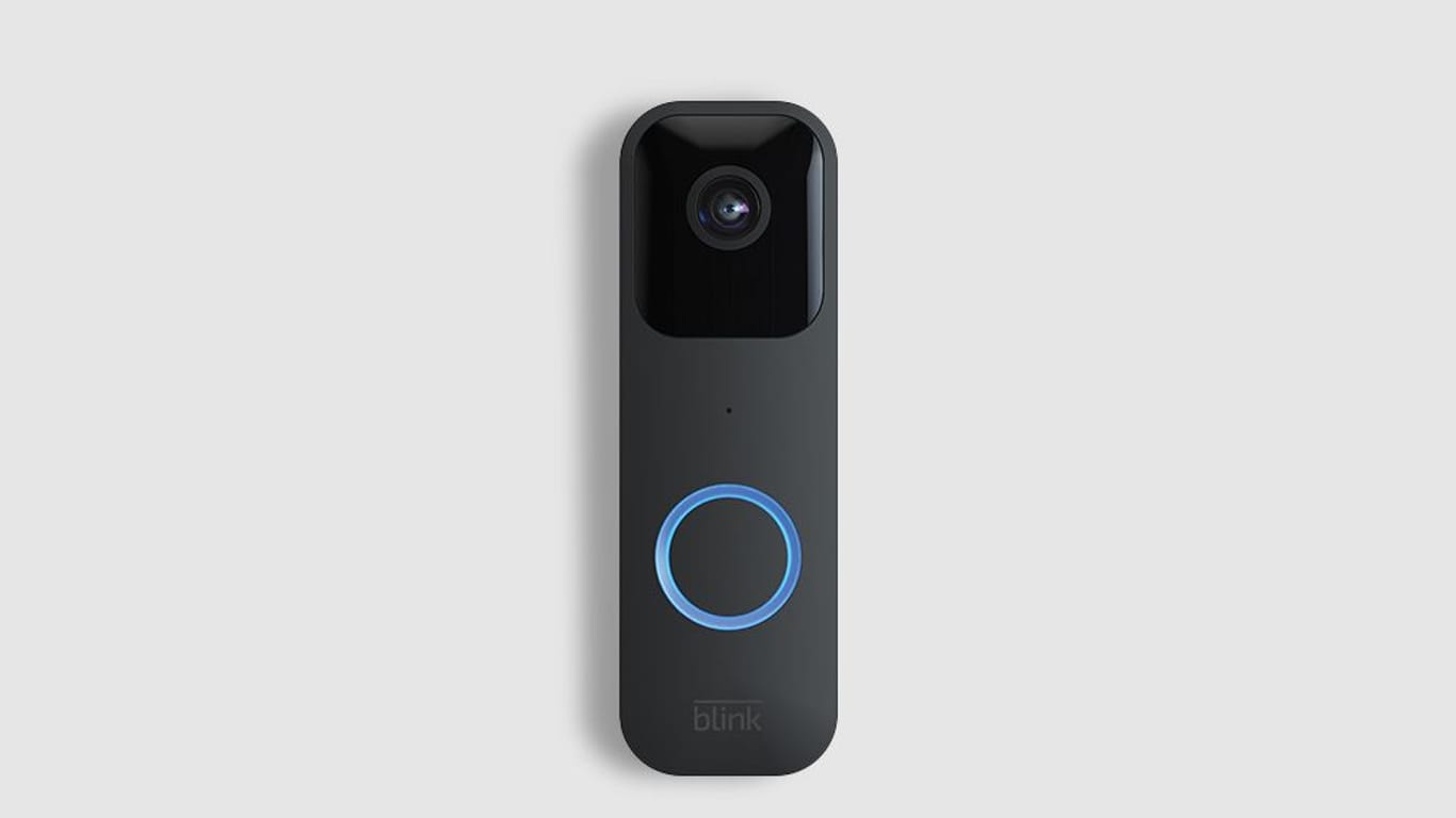 Die Video Doorbell von Blink kann auch kabellos installiert werden.