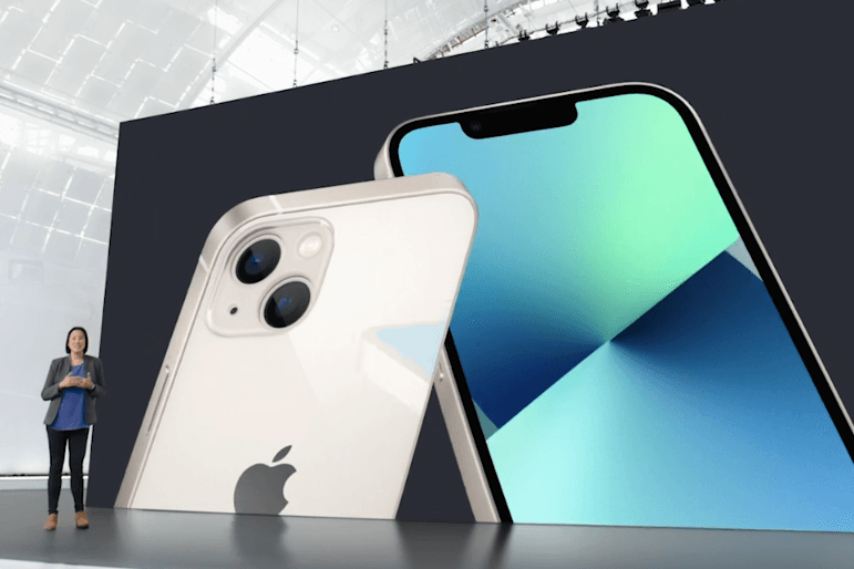 Das neue iPhone 13.