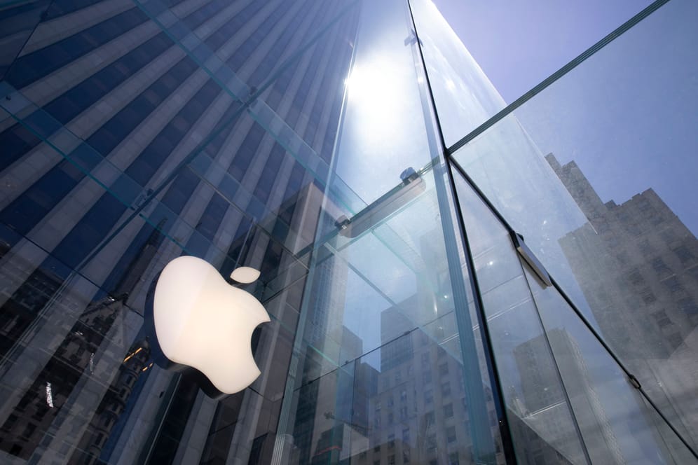 Das Logo von Apple: Am Dienstag wird das Unternehmen vermutlich die neuen iPhones vorstellen.