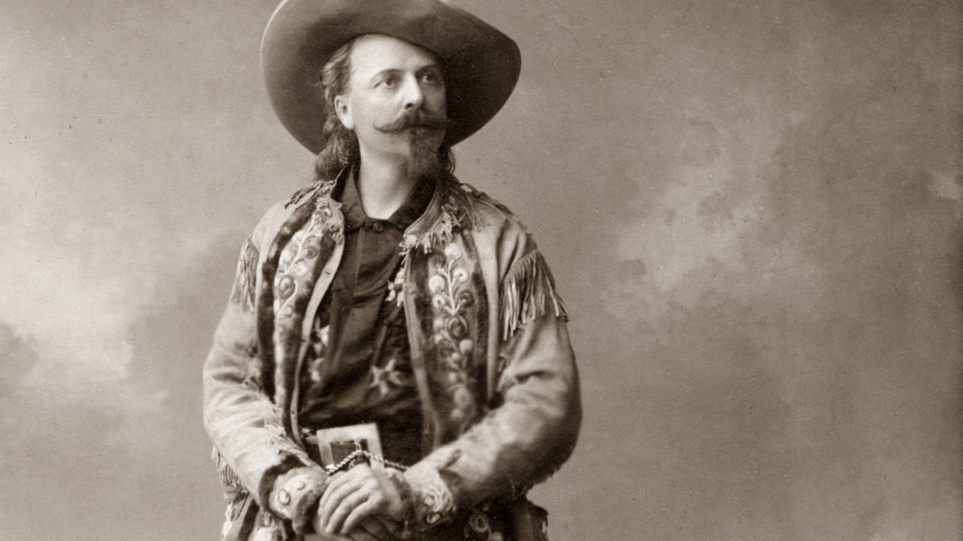 William Frederick Cody alias Buffalo Bill gilt als schillerndste Figur des Wilden Westen.