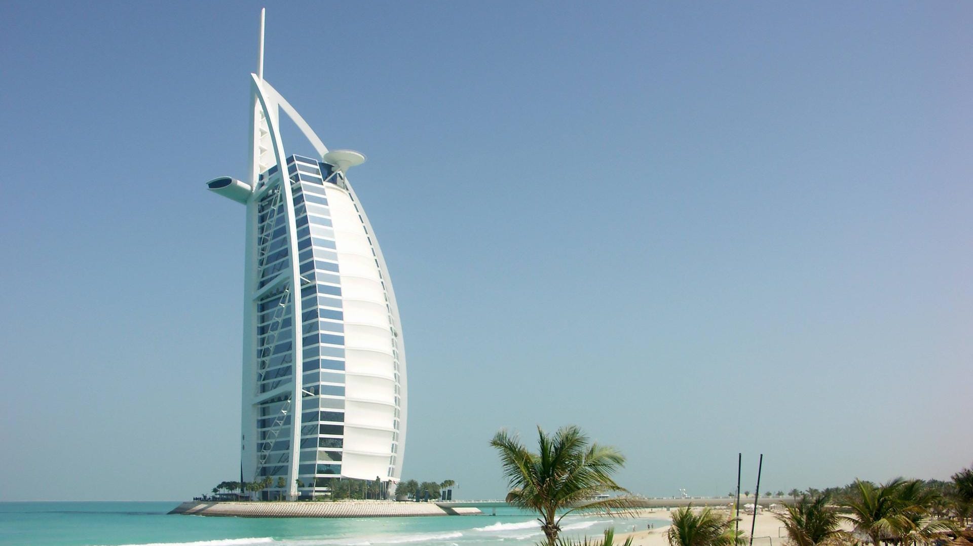 Das "Burj Al Arab" in Dubai