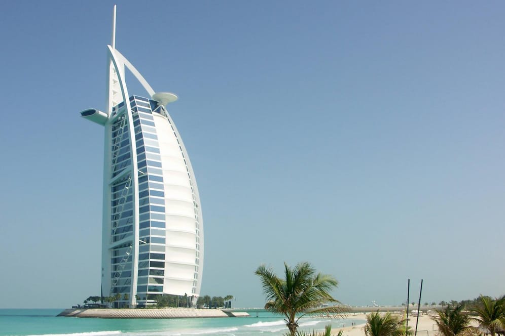 Das "Burj Al Arab" in Dubai