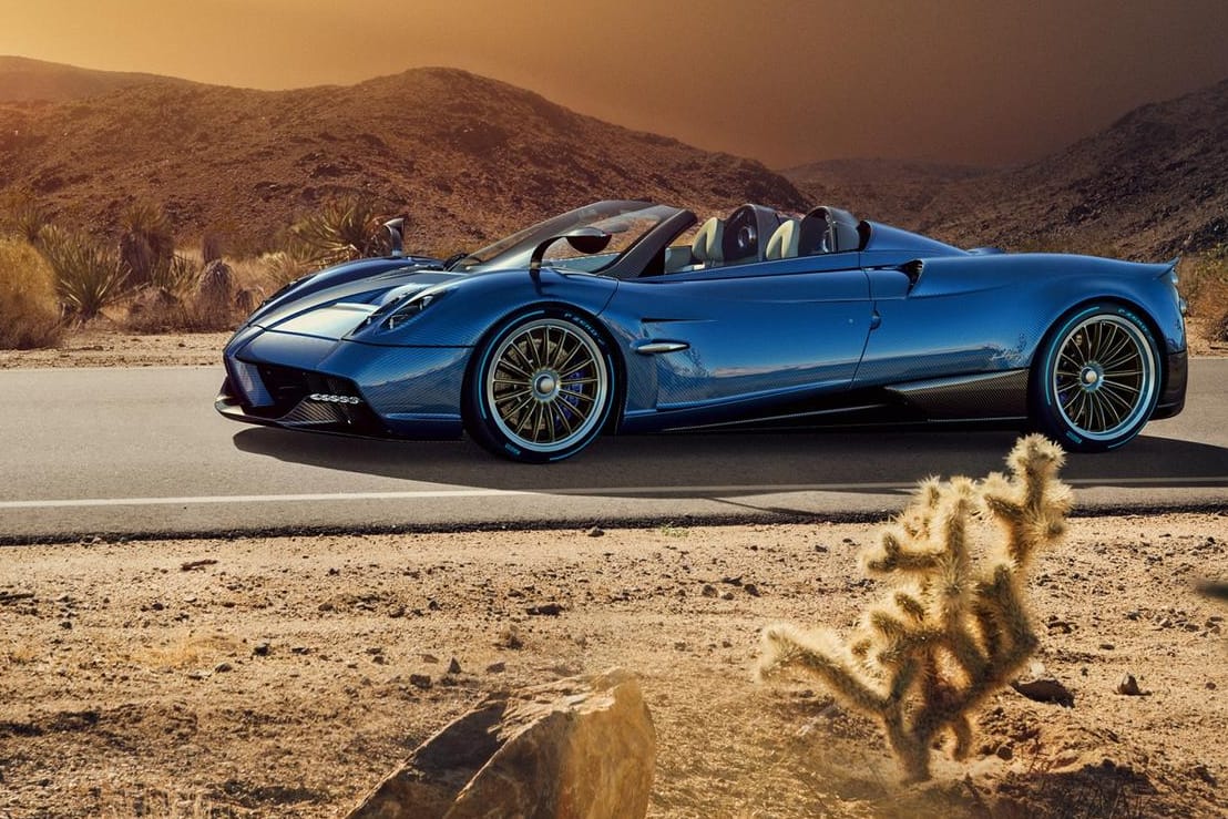 Auf dem Genfer Autosalon zeigt Pagani den Huayra als Roadster.