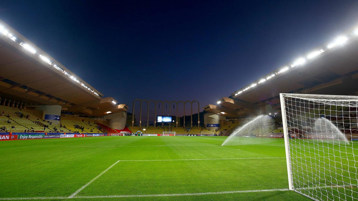 A general view of the stadium before the UEFA Champions League Round of 16 Second Leg match between