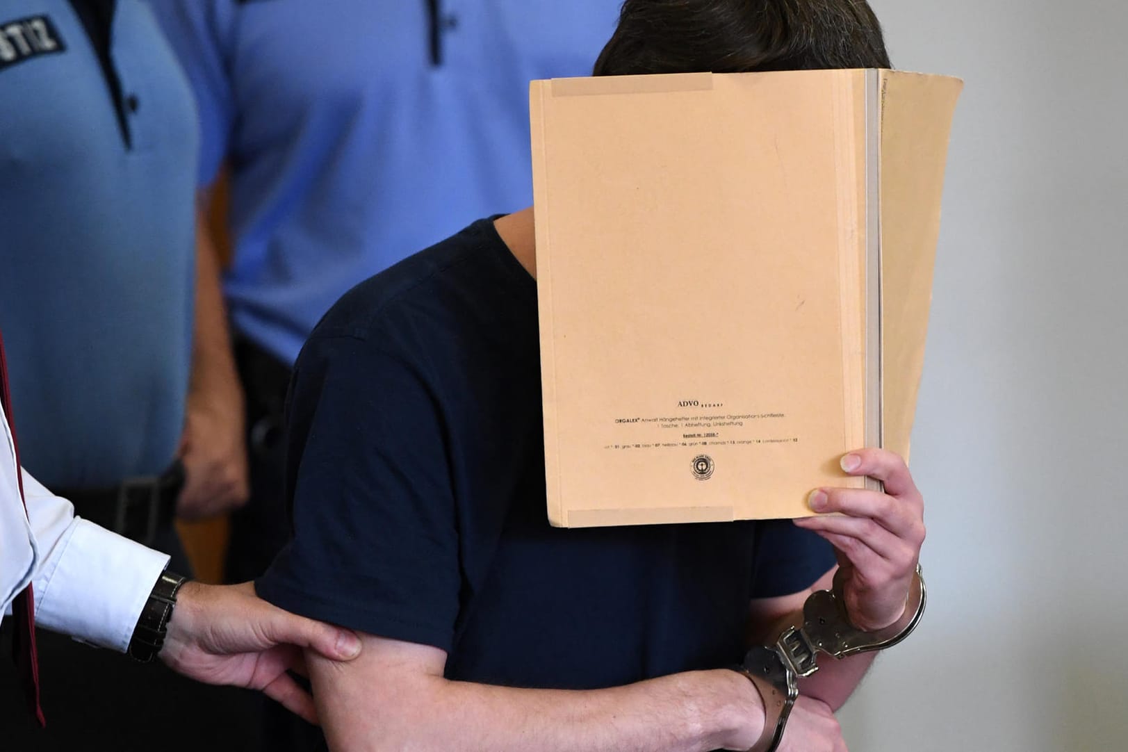 Der zu lebenslanger Haft verurteilte Mörder Silvio S. beim Prozess im Juli 2016 in Potsdam.