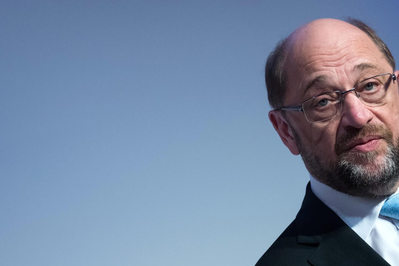 Kanzlerkandidat und Vorsitzender der SPD, Martin Schulz.