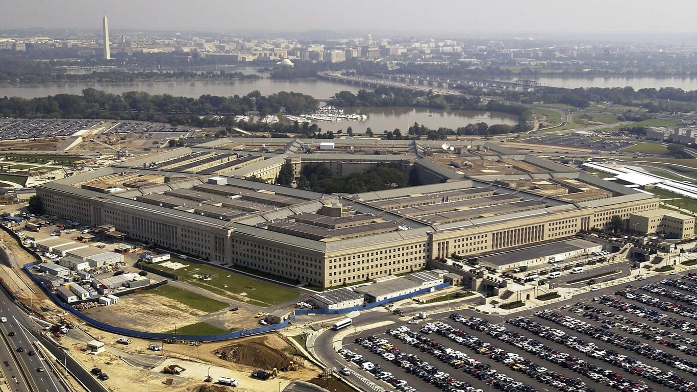 Das Verteidigungsministerium der USA steht in Arlington im Bundesstaat Virginia (Archivbild)