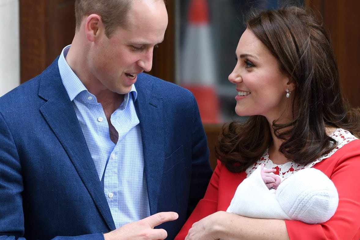 Prinz William und Herzogin Kate: Sie sind Ende April wieder Eltern geworden.