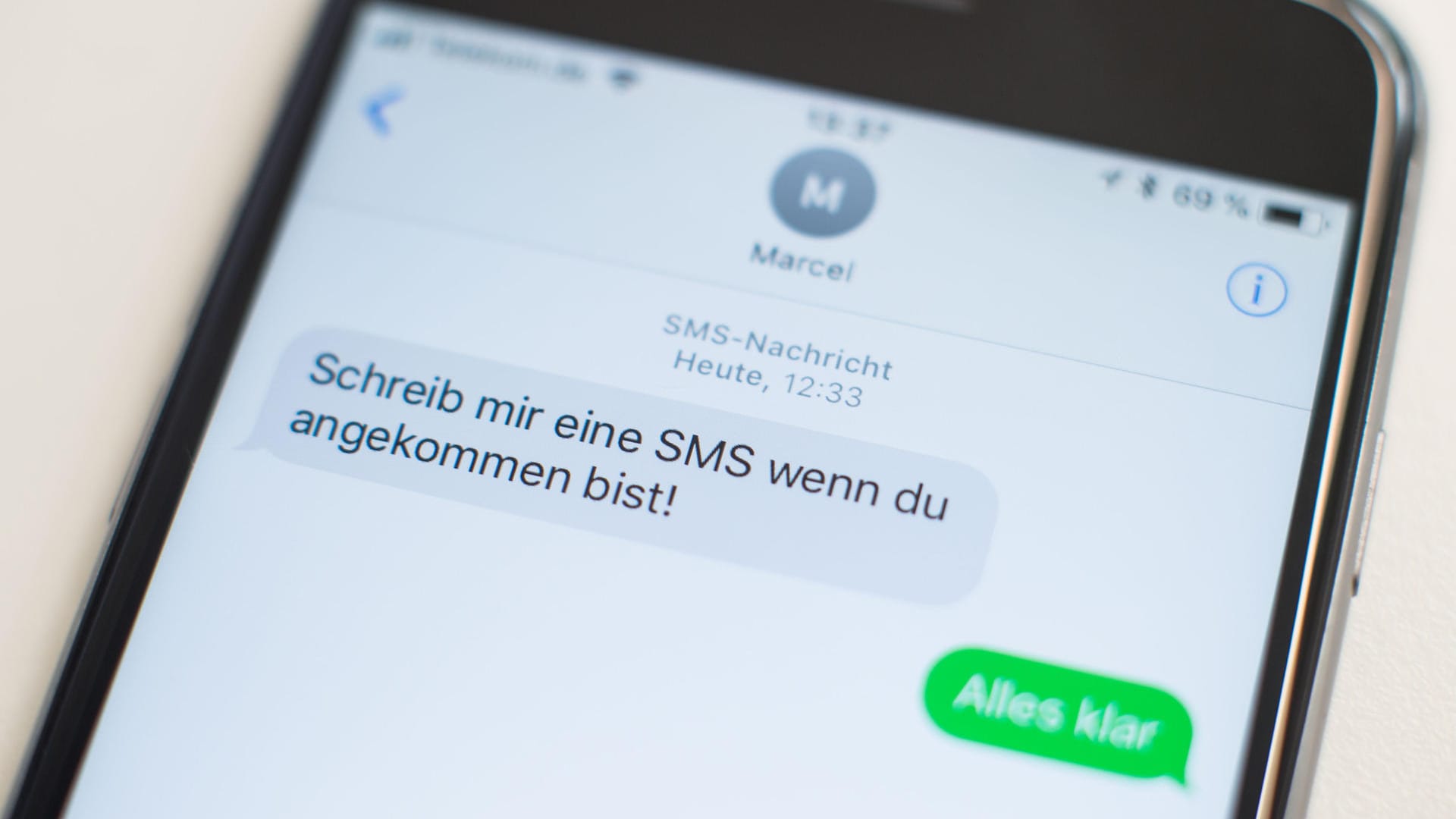 Die SMS ist vom Aussterben bedroht.