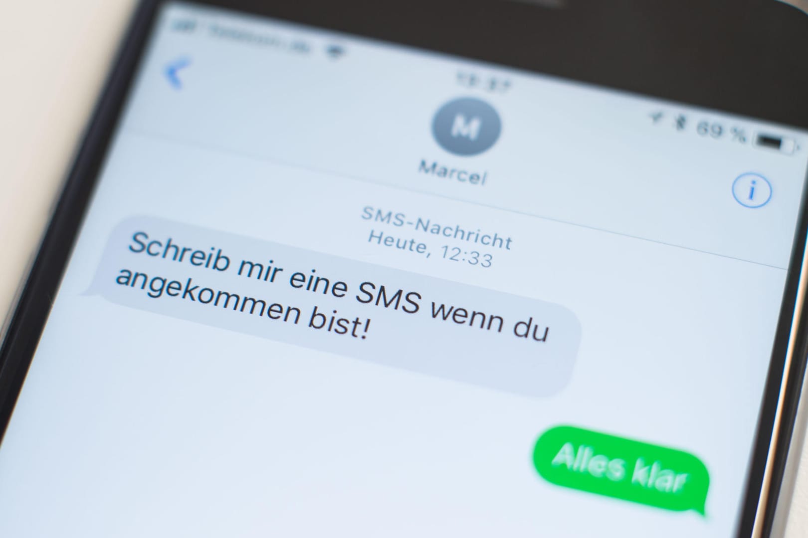 Die SMS ist vom Aussterben bedroht.