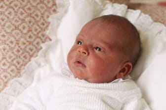 Prinz Louis, das dritte und jüngste Kind von Prinz William und Herzogin Kate.