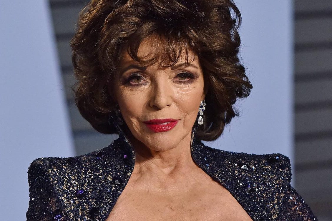 Grande Dame: Hollywoodstar Joan Collins ist mittlerweile 84 Jahre alt.