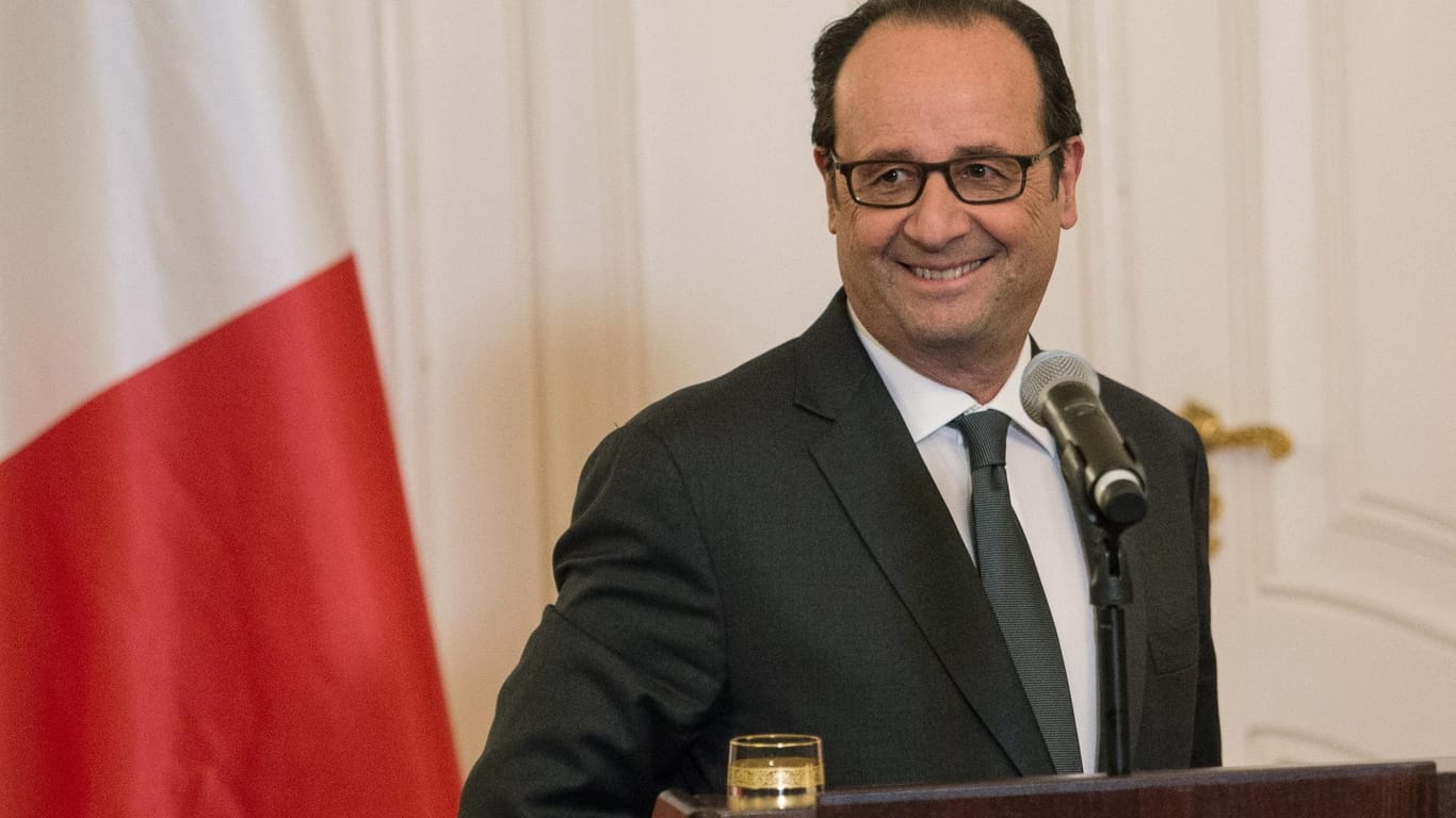 Macrons Vorgänger Francois Hollande: Von Leidenschaft war bei ihm nichts zu spüren.