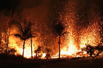 Vulkanausbruch auf Hawaii: In 24 Stunden wurden 477 Nachbeben gemessen.