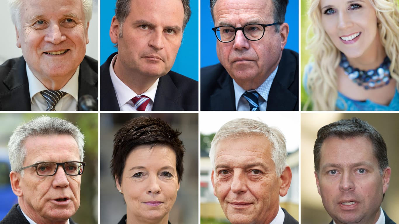 Die Köpfe der Bamf-Affäre: Einige der Protagonisten werden nicht-öffentlich im Innenausschuss des Bundestages befragt.