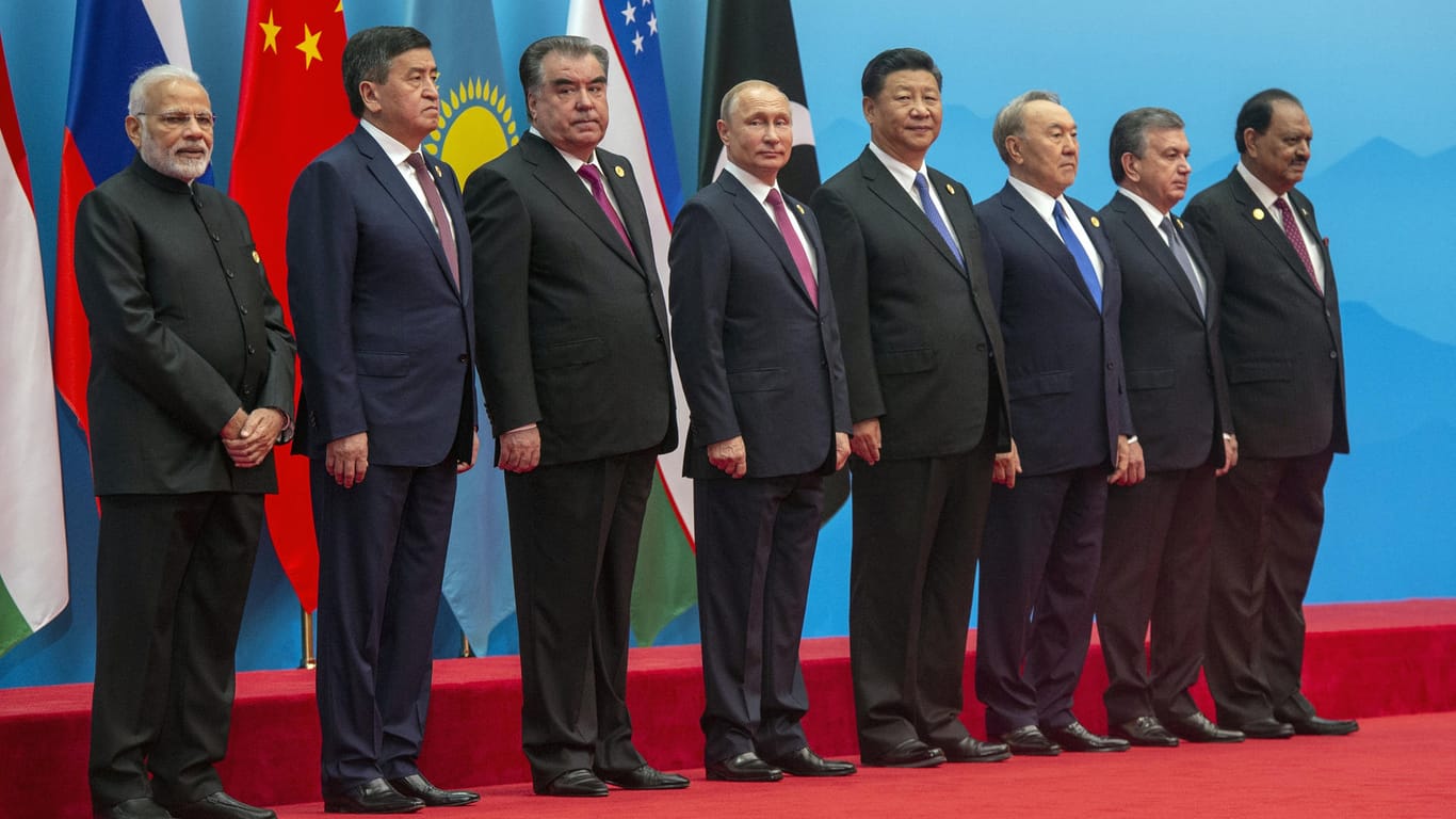 Präsidenten-Treffen im chinesischen Qingdao.