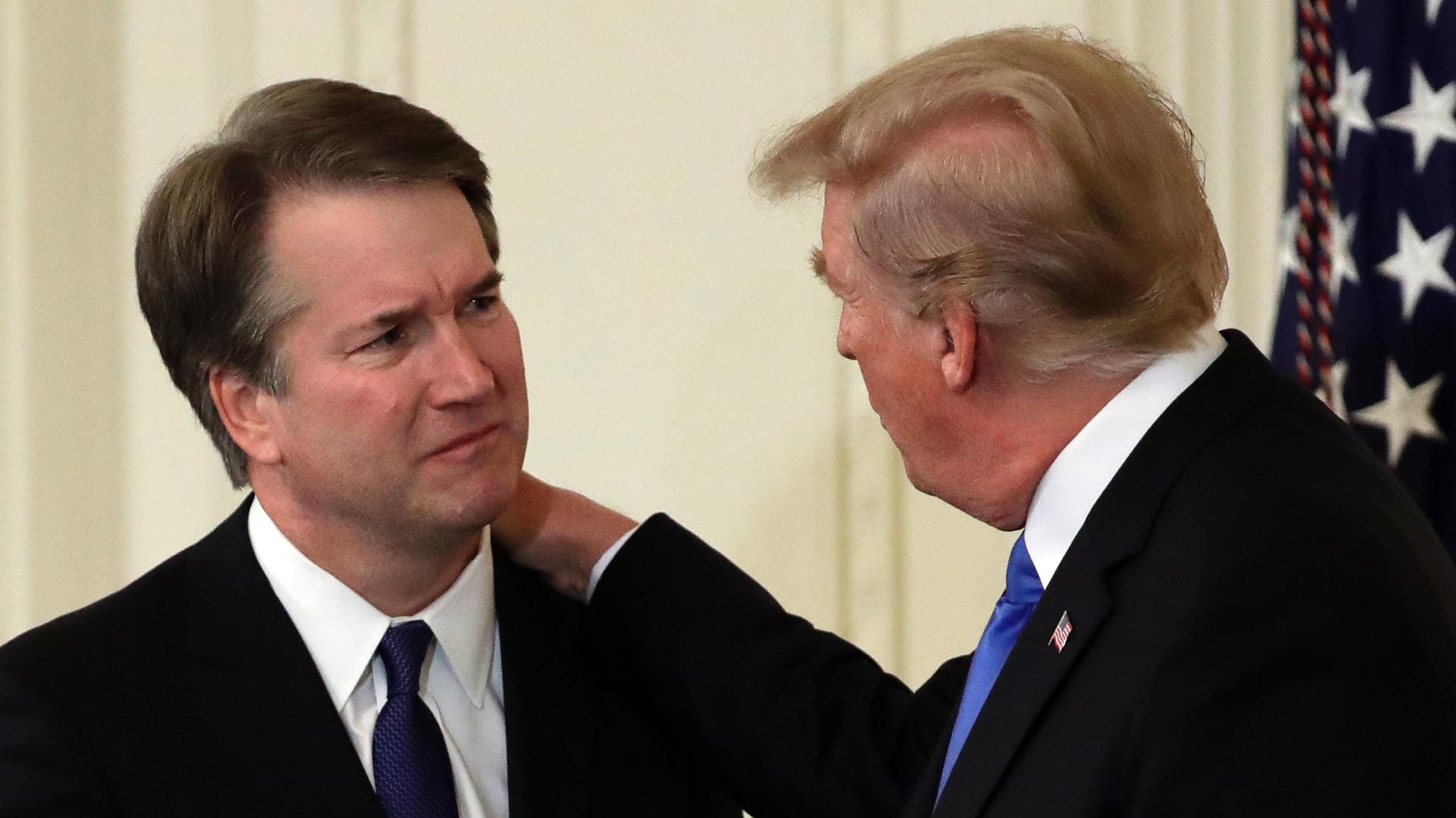 Brett Kavanaugh: Der konservative Jurist Brett Kavanaugh wurde als neuer Richter am Obersten Gerichtshof der USA nominiert. (Quelle: EPA/Stefan Zaklin/Archivbild/dpa)