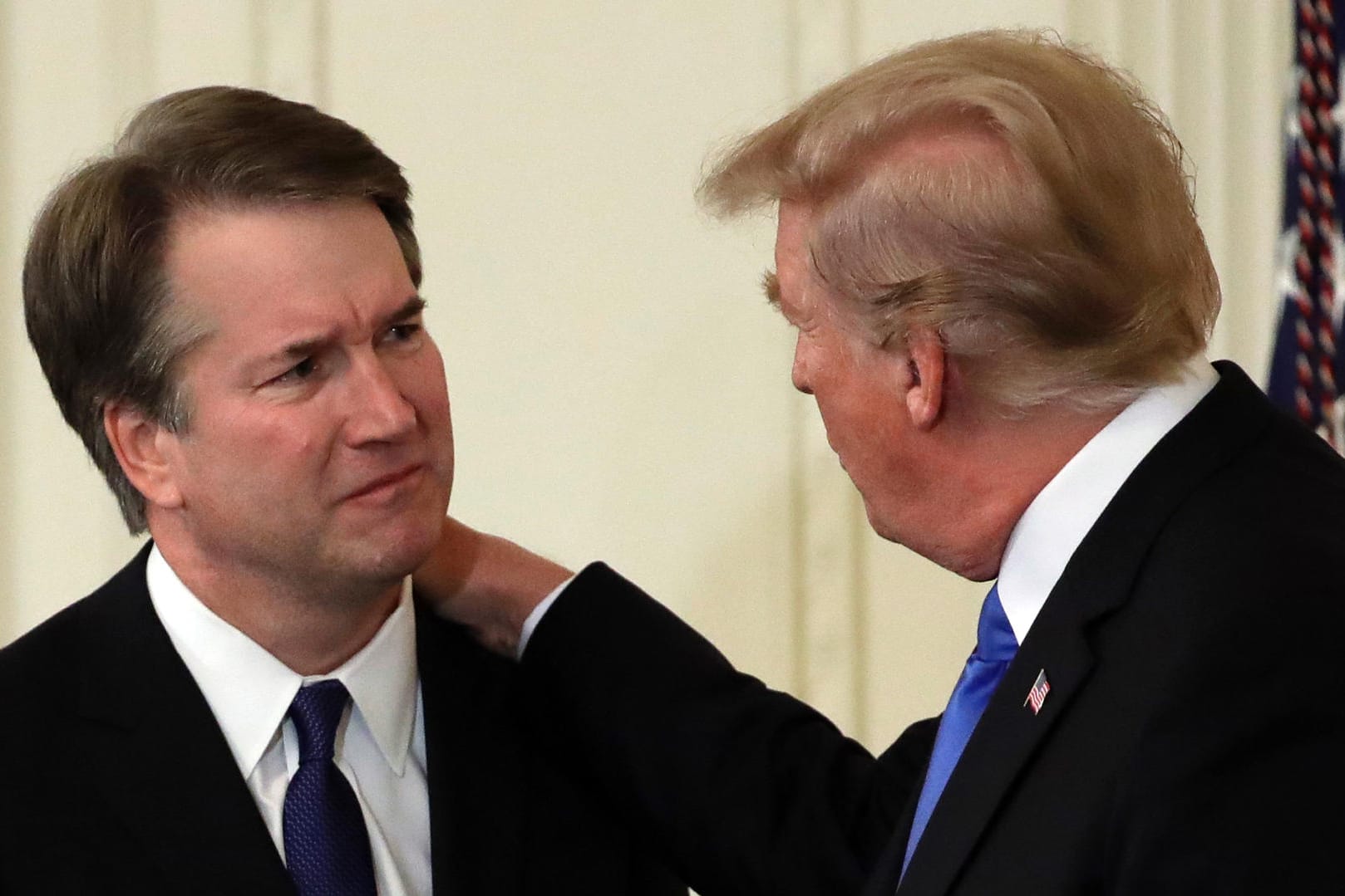 Brett Kavanaugh: Der konservative Jurist Brett Kavanaugh wurde als neuer Richter am Obersten Gerichtshof der USA nominiert. (Quelle: EPA/Stefan Zaklin/Archivbild/dpa)