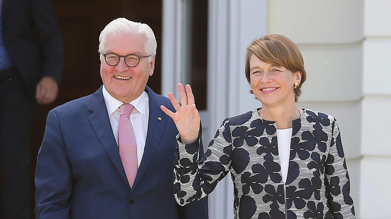 Bundespräsident Steinmeier und Frau Elke Büdenbender