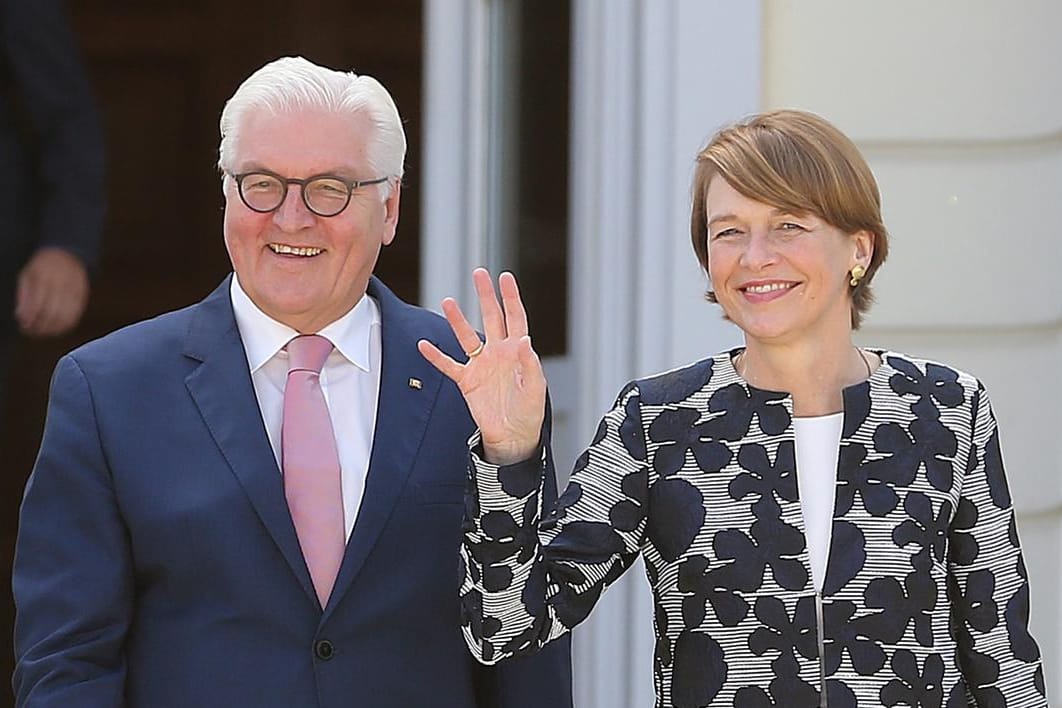Bundespräsident Steinmeier und Frau Elke Büdenbender
