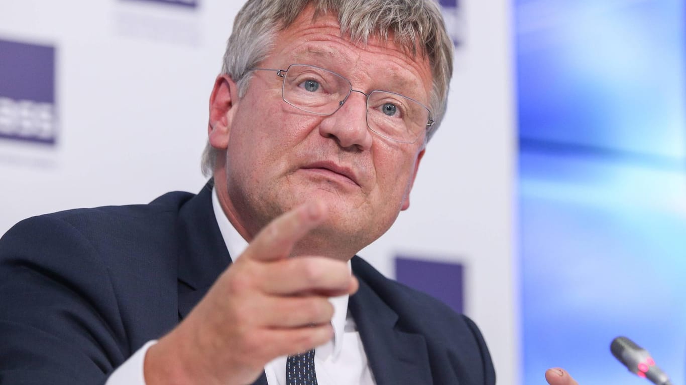 AfD-Parteichef Jörg Meuthen in Russland: Sein Wahlkampf in Baden-Württemberg wurde von unbekannten Geldgebern unterstützt.