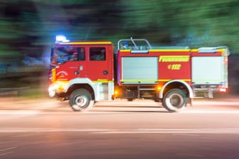 Feuerwehr-Auto im Einsatz: Am Warntag wird der Ernstfall geprobt.