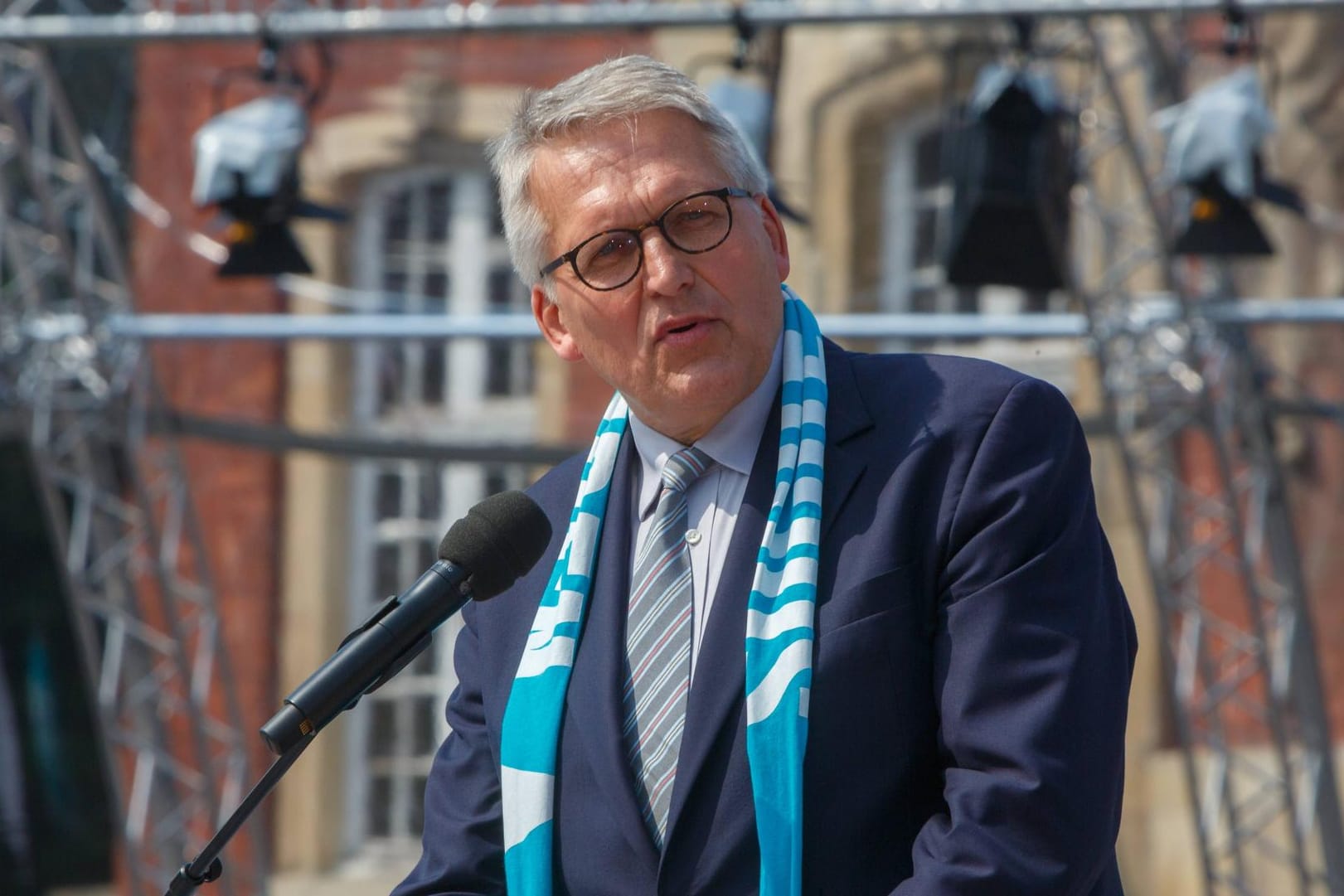 Thomas Sternberg beim Deutschen Katholikentag im Mai 2018: Der Präsident des Zentralkomitees der deutschen Katholiken kritisiert die AfD